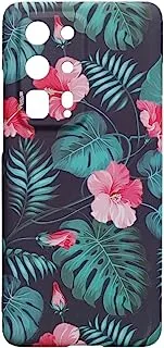 Generic Dragon Plastic Creative Back Phone Protection Case With 3D Flowers Print Design And Silicone Safety Edges For Huawei P40 Pro Plus 6.58 Inch - MultiColor