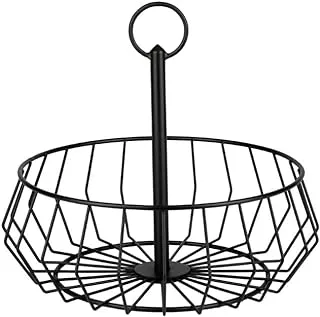 Mosha wire fruit basket 1level black