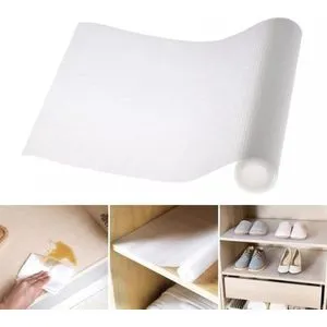 Transparent White Drawer Roll - Safe Silicone 300cm L * W - 45-cm