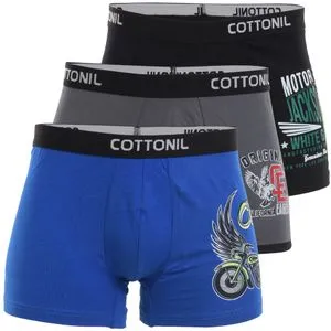 Cottonil Bundle Of Three Men Boxer Relax