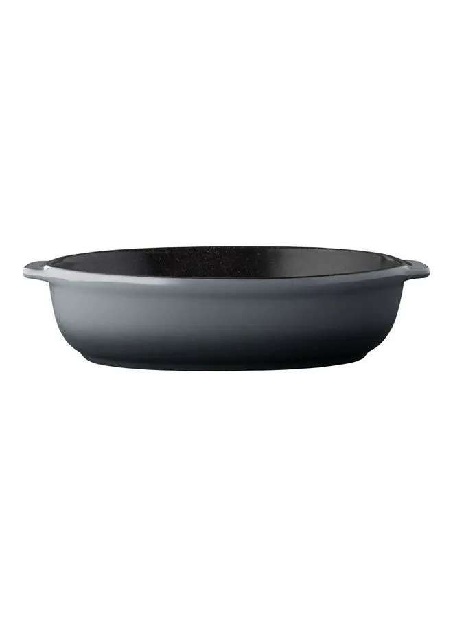 Berghoff Oval Baking Dish Black 33.5x24.5x7.5cm