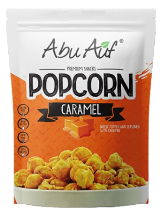 Abu Auf Caramel Popcorn - 100 Gm