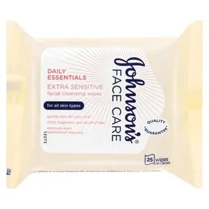 Johnson's Make up Removal Micellar Wipes Extra Sensitive - 25 pack