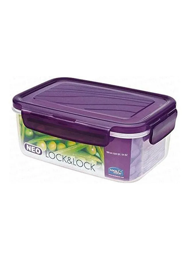 Generic 0.05g RECTANGULAR CONTAINER 920ml VIOLET Pink