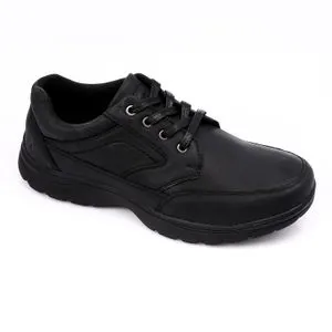 Activ Lace Up Round Toecap Casual Shoes - Black