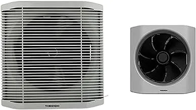 Tornado bathroom ventilating fan 25cm grey with privacy grid tvs-25bg + Tornado Electric - Exhaust Fans - TVH-25BG