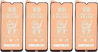 Generic Ceramic 9D Non breakable Screen Protector With Anti Fingerprint And Black Edges For Xiaomi Redmi Note 8 6.3