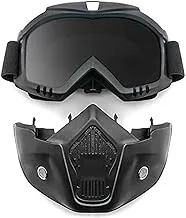 Glasses Motorcycle Face Mask Moto Helmet