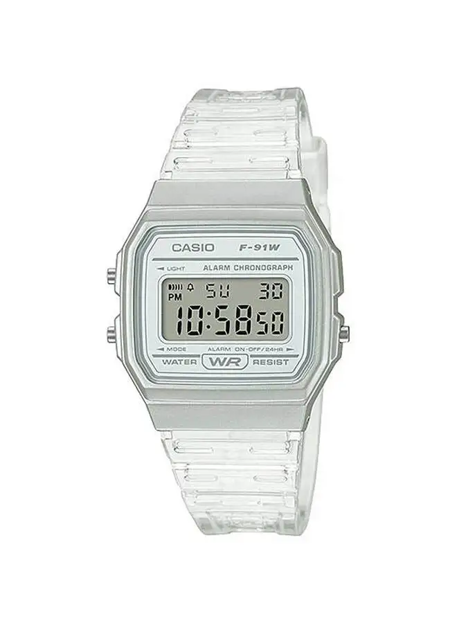 CASIO Resin Digital Watch F-91WS-7DF