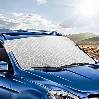 UDee Heavy Quality Car Windshield Sun Shade Sunshade Blocks UV Rays Sun Visor Protector, to Keep Your Vehicle Cool and Damage Free, Fits for Most Vehicle