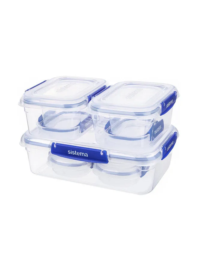 sistema Food Container 7 Pcs