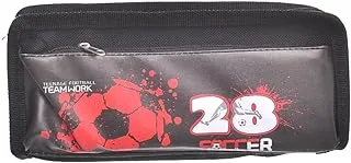 Fashion 071 Fabric Camouflage Zipped Pencil Case - Multi Color