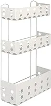 Mosha metal bathroom shelf 3 levels white