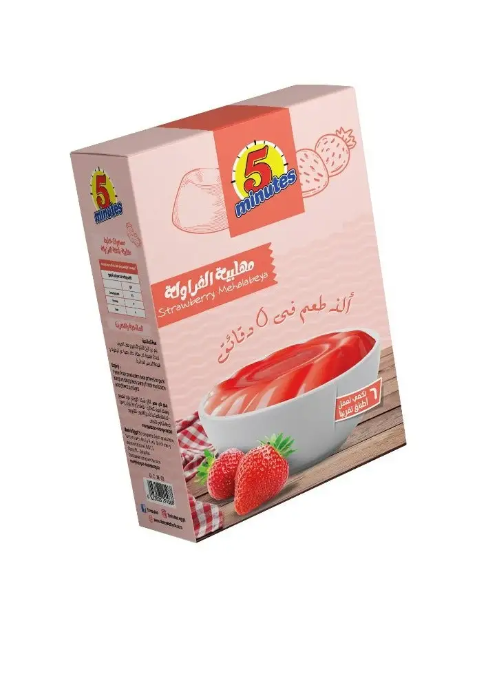 5 minutes Strawberry Milk Mehalabya Mix 90g