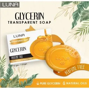 Luna Transparent Glycerin Soap - 115 Gm