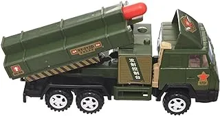 Plastic Large Military Truck With High Quality And Modern Desifn For Kids - Green