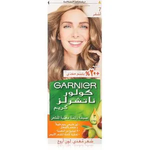 Garnier صبغة شعر كولور ناتشورالز كريم دائم للشعر - 7 أشقر