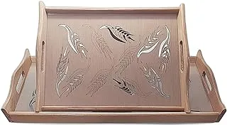 Beech Wood Tray with Engraving (Set of 2) BWTE1102379