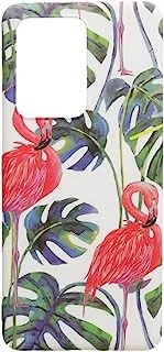 Generic Dragon Plastic Creative Back Phone Protection Case Flowers Print Design With Silicone Safety Edges And 3D Back Print For Samsung Galaxy S11 Plus / S20 Ultra - Multi Color