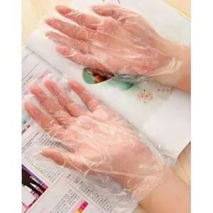 Set Of 100 Plastic Gloves For Women's And Men's - Gauzy