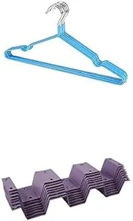 Bundle Metal hanger blue 10 pieces +Large cell drawer organizer