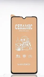 Generic Ceramic 9D Non breakable Screen Protector With Anti Fingerprint And Black Edges For Xiaomi Mi 9 Lite 6.39