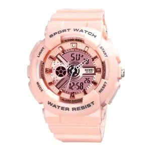 Skmei Watch Quartz Waterproof Wristwatches 1689 Pink