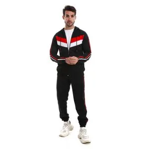 Caesar Hoodie With Pants Training Suit And Lined Design