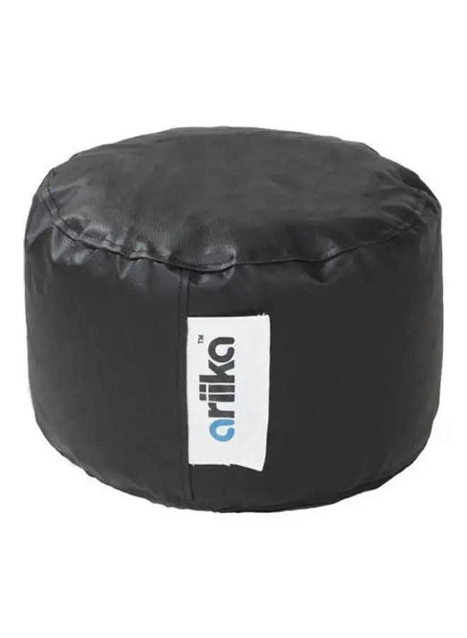 Ariika Leather Little Todd Bean Bag Black 28 × 40cm