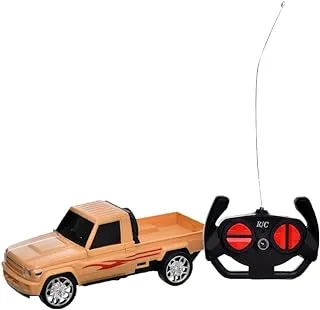 Plastic Stunt Car With Radio Control And Light System For Children - Multi Color