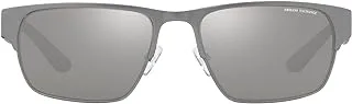 Armani Exchange Men's Ax2046s Rectangular Sunglasses