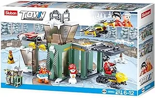 Sluban Town (Snowfield rescue) - Rescue Base 251PCS