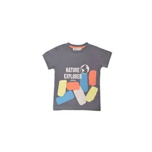 Junior High Quality Cotton Blend And Comfy  T-Shirt Round