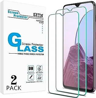 KATIN (2 Pieces) Screen Protector Compatible with OnePlus 6T, OnePlus 6T McLaren, OnePlus 7 Tempered Glass, 0.33mm Ultra Clear, Anti-Scratch, 9H Hardness, Bubble Free