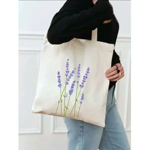 Fashion Plants Graphic Shopper Tote Bag-3483