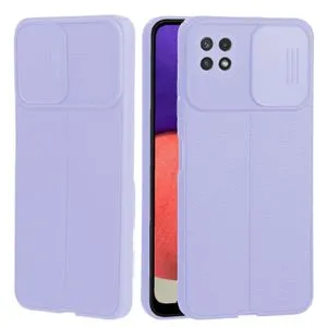 For Samsung Galaxy A22 5G Phone Case(Light Purple)