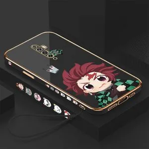 OPPO Reno2 F Case Soft Tanjirou Phone Back Cover