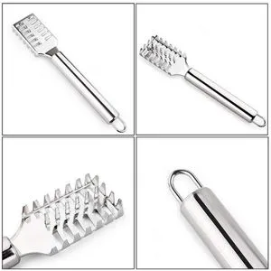 Stainless Steel Fish Scale Brush Graters For Kitchen