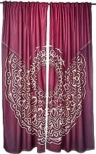 Printed Indian printed curtains-2panel each panel 150cmX260cm