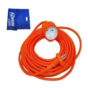 Extension Cord Cable Power Long - 10 M -16 Am - 250V  +  Free Bag