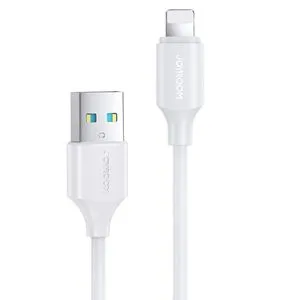 JOYROOM USB Charging/Data Cable - Lightning 2.4A 0.25m White (S-UL012A9)
