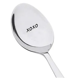 Meal Spoon Stainless Steel Meal Spoon Good Morning My Love D