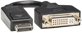 Keendex KX 3072 Display Port Male to DVI Female 1080p Adapter Cable, 20cm - Black, DisplayPort