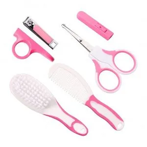 Baby Grooming Kit, Set Of 6 Newborn Healthcare Kits Child Care ,for Girls.