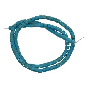 Strand Of Turquoise Loose Bead Spacer Necklace Bracelets Earring DIY