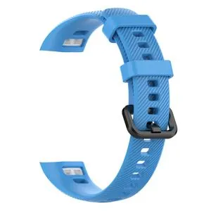 For Huawei Honor Band 4 & 5 Silicone Wristband(Sky Blue)