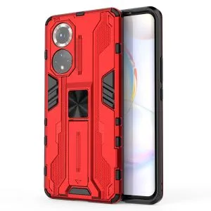 Honor 50 Case , LaimTop Dual Layer Rugged Grade Heavy Duty Armor Shockproof Anti-Drop ?with Built-in Kickstand For Honor 50