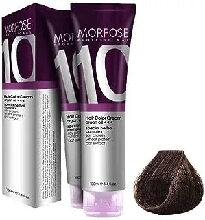 Morfose 10 Professional Hair Colour Cream 100 ml, No. 5.34 Dark Copper Brown