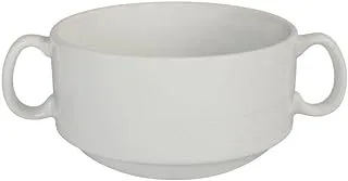 Royal Porcelain Soup Cup Stackable 28 ml - White