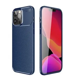 IPhone13 Pro Max Soft TPU Slim Case Cover- Blue